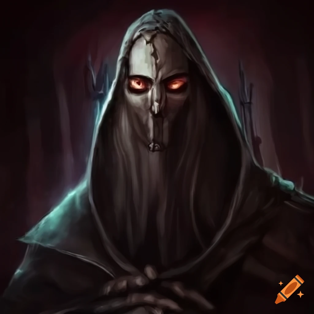 dark fantasy artwork of Lord Dungeon Master