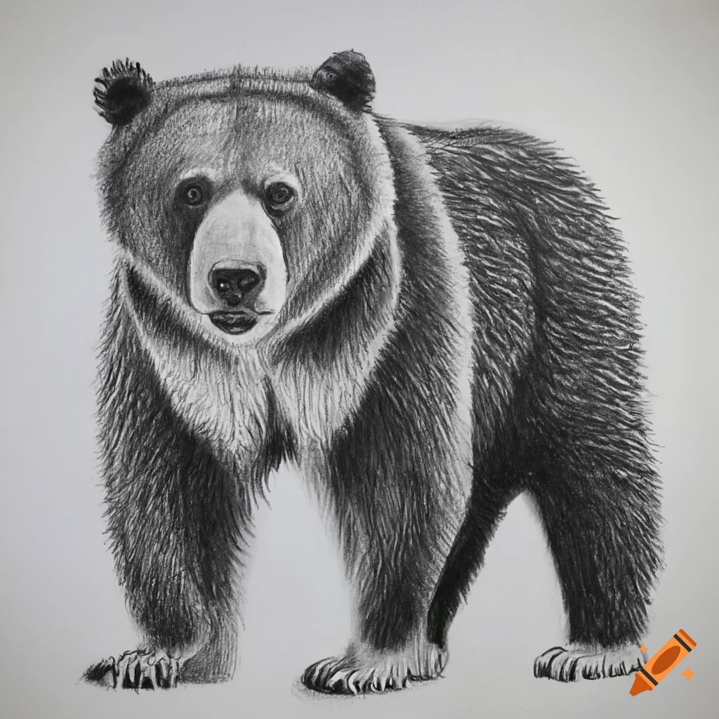 8,473 Standing Bear Drawing Images, Stock Photos, 3D objects, & Vectors |  Shutterstock