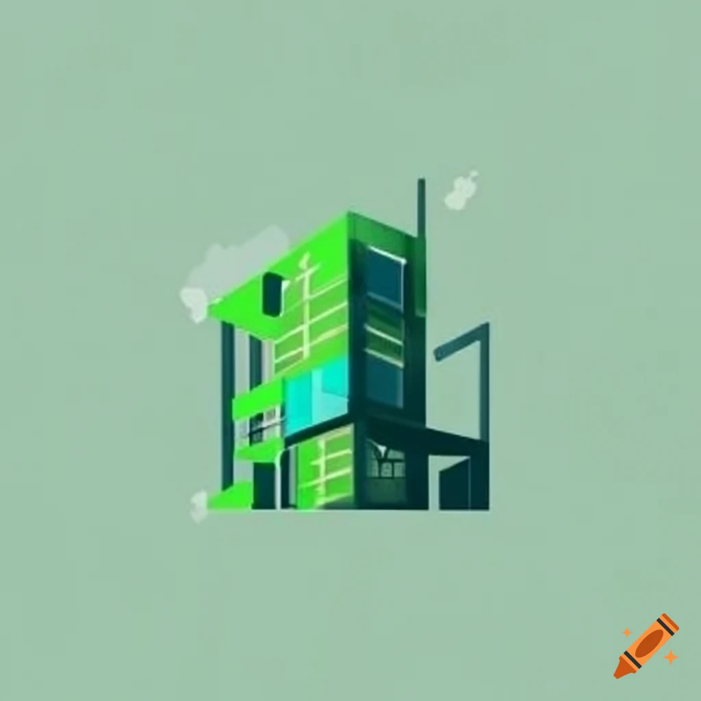 Minimalist Logo Design For Ebd With Green Building Design minimalist-logo-design-for-ebd-with-green-building-design