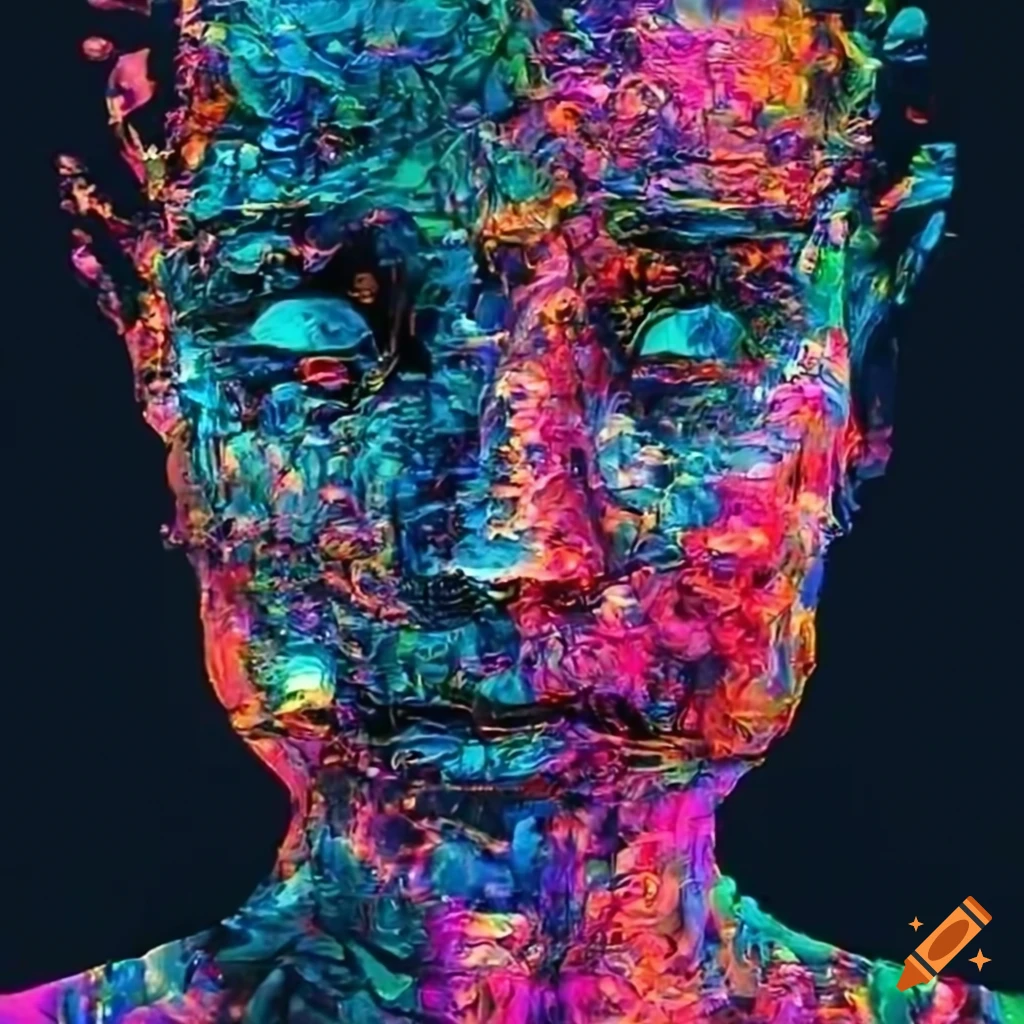 Ai and human artists collaborating to create innovative art on Craiyon