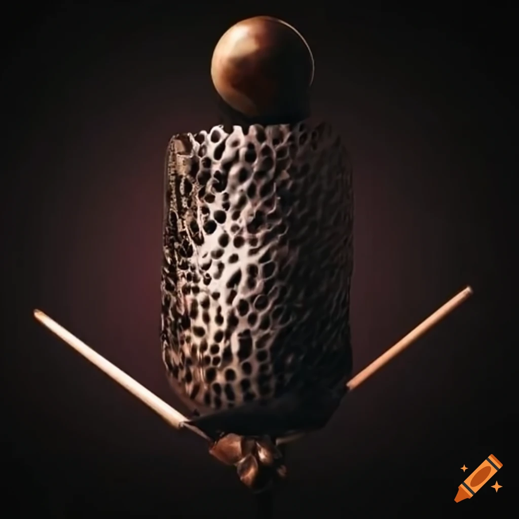 drum kit being drilled and hammered