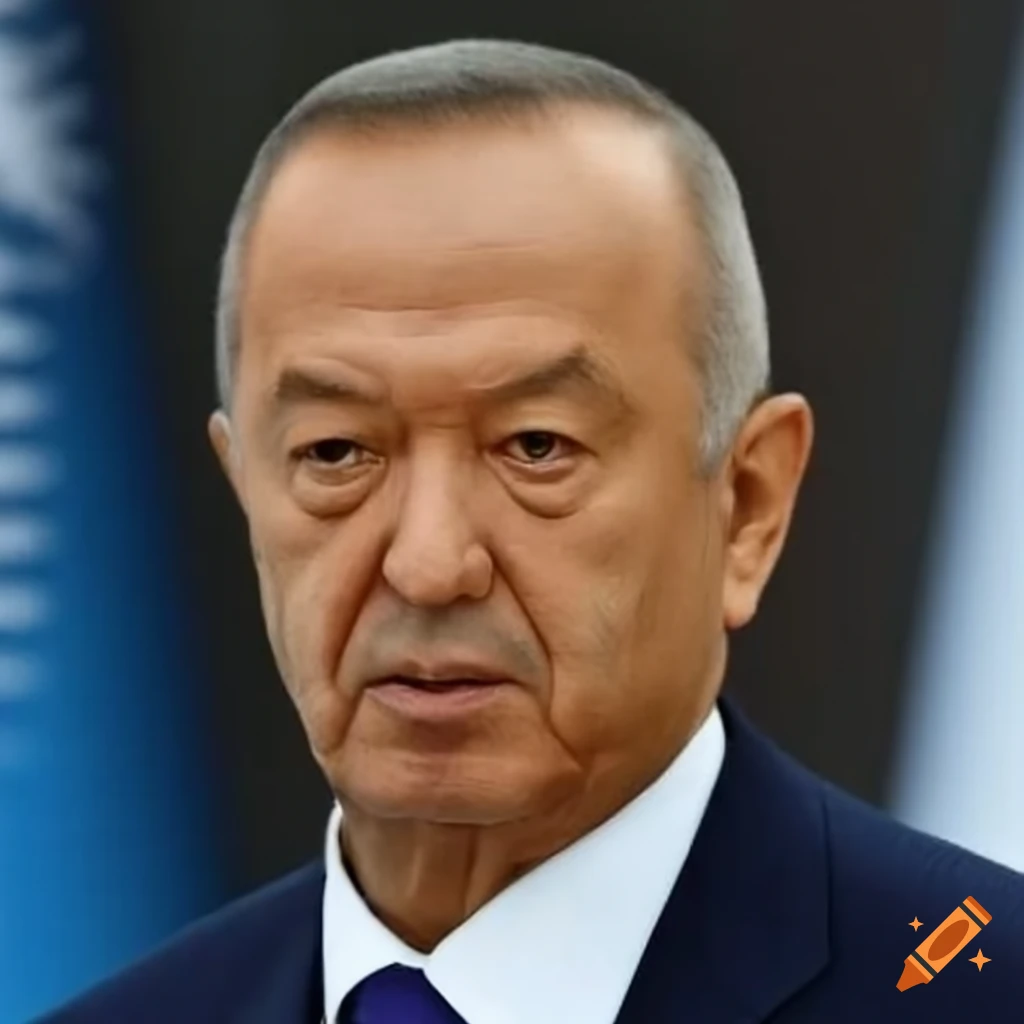 Portrait Of Islam Karimov 1st President Of Uzbekistan On Craiyon