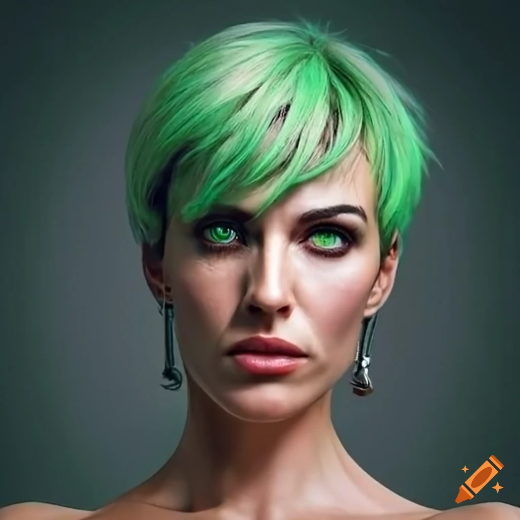 futuristic-woman-with-green-hair-and-green-eyes-on-craiyon