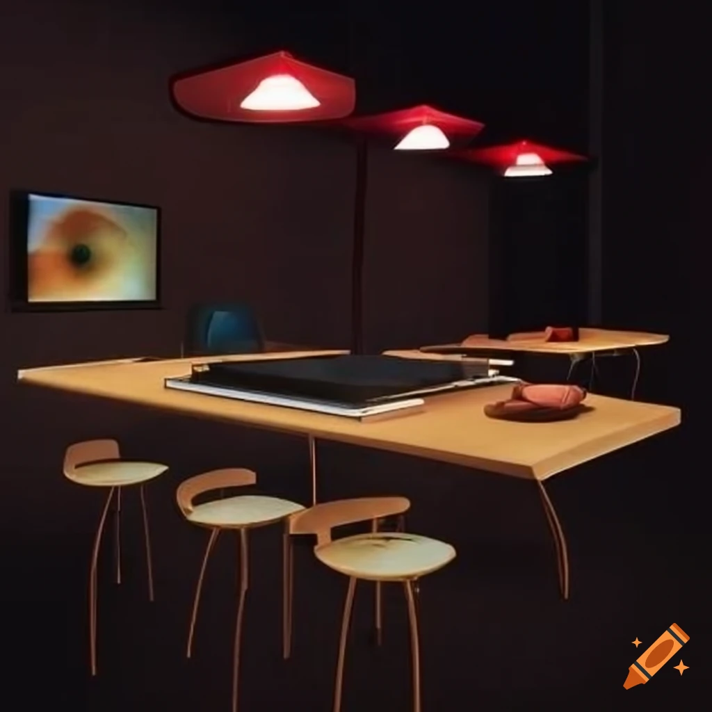 21sqm booth with LED screens and tables and chairs