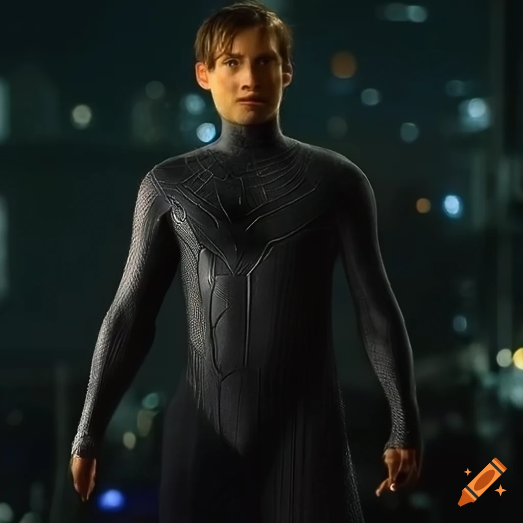 Tobey maguire as spider-man on Craiyon