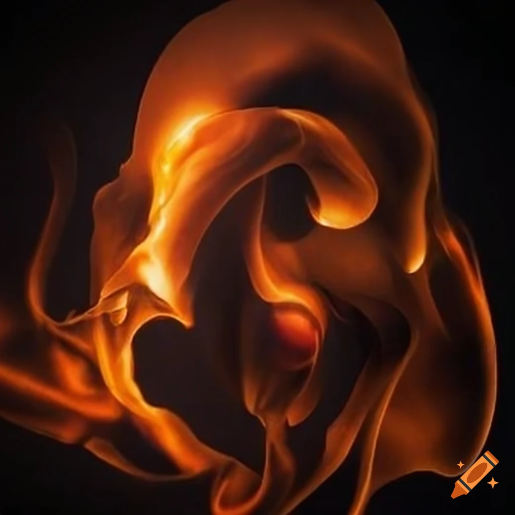 illustration of intense heat