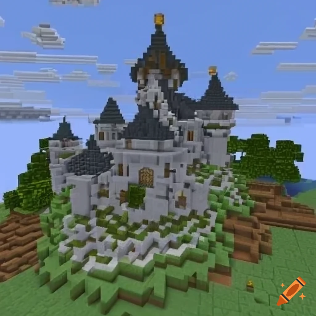 ideas for building castles in Minecraft