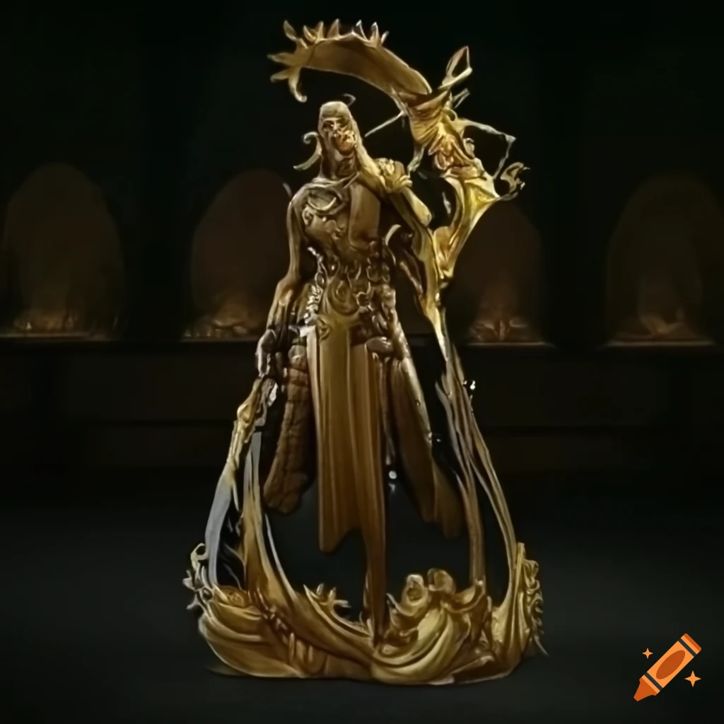 golden eldritch deity