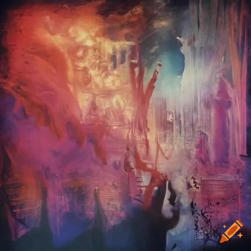 visually striking album cover for "FLUXGNOSIS"