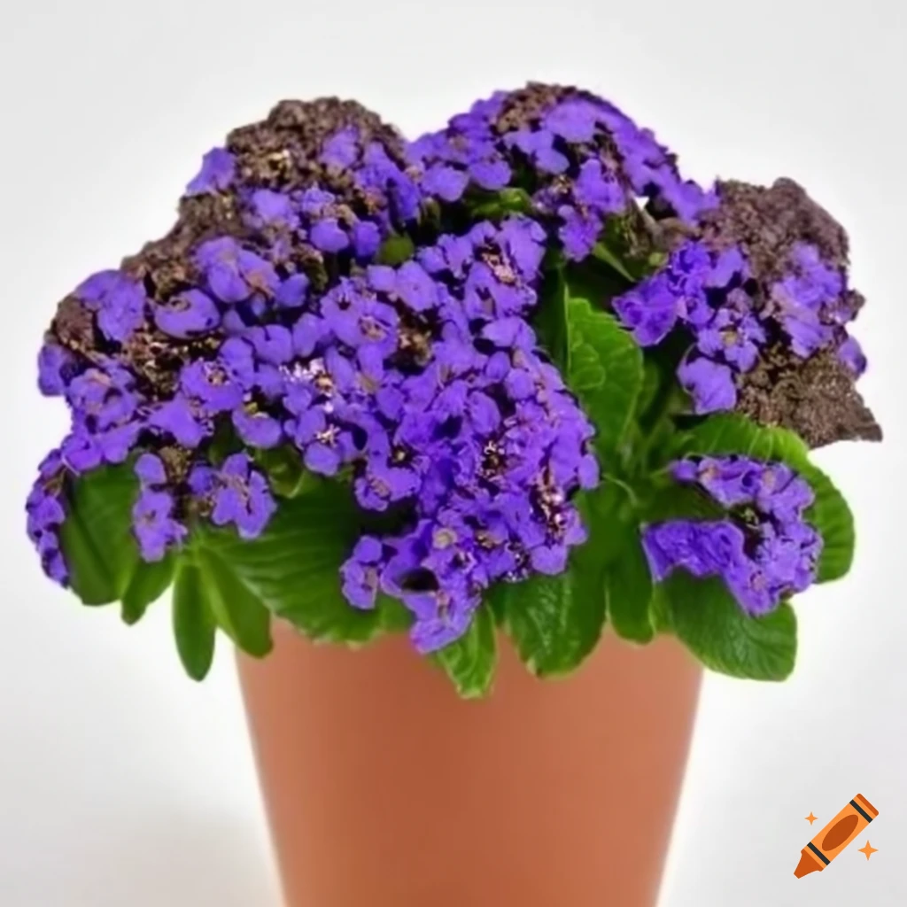 heliotrope plant in pot
