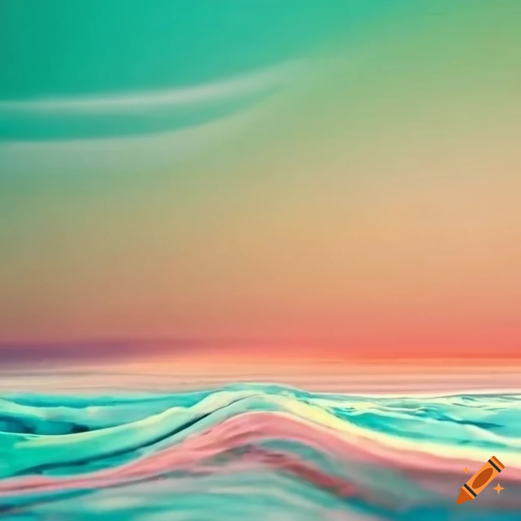 sunrise on the beach with fresh lime and sea foam