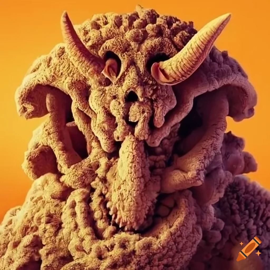 image of a Japanese sand sheep demon
