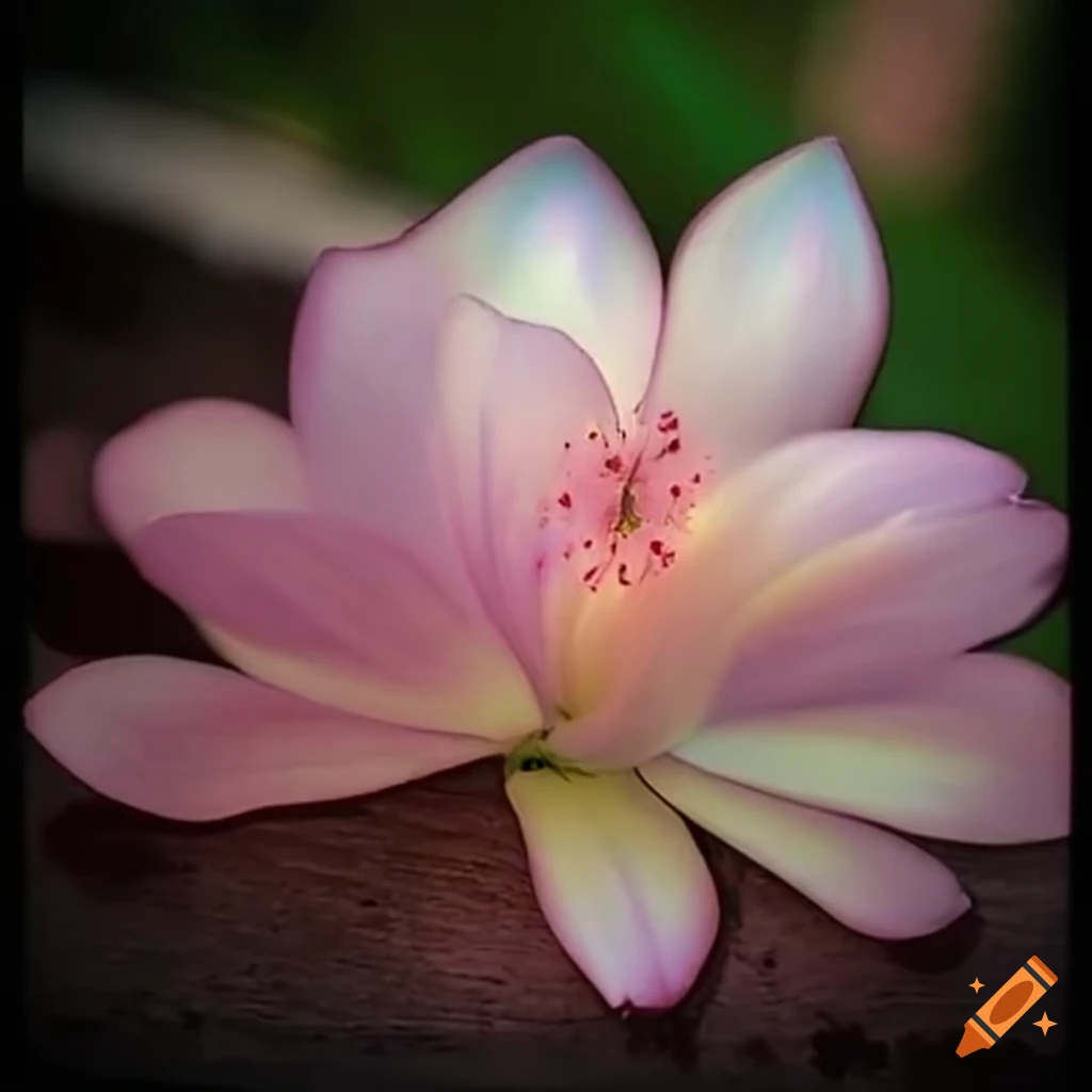 image of the Ethereal Blossom in the Whispering Woods
