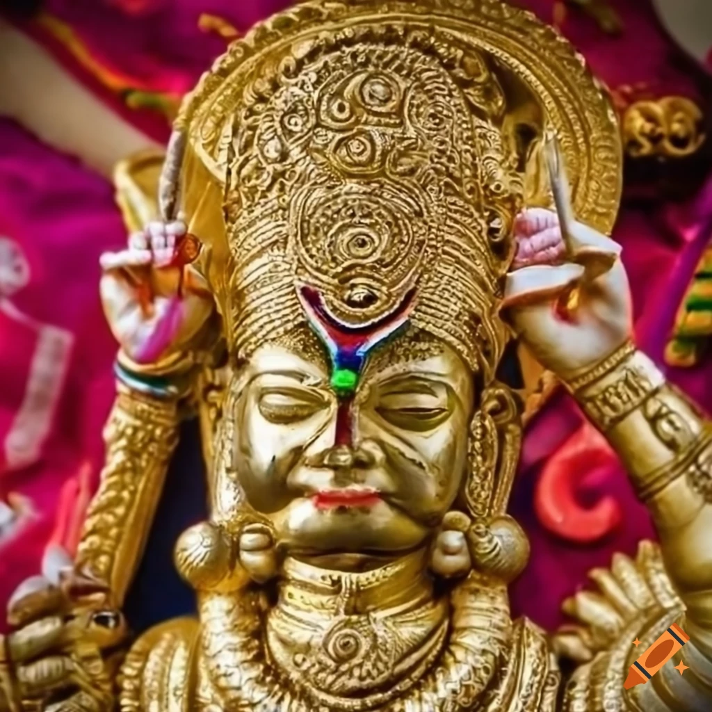 ornaments of an Indian God