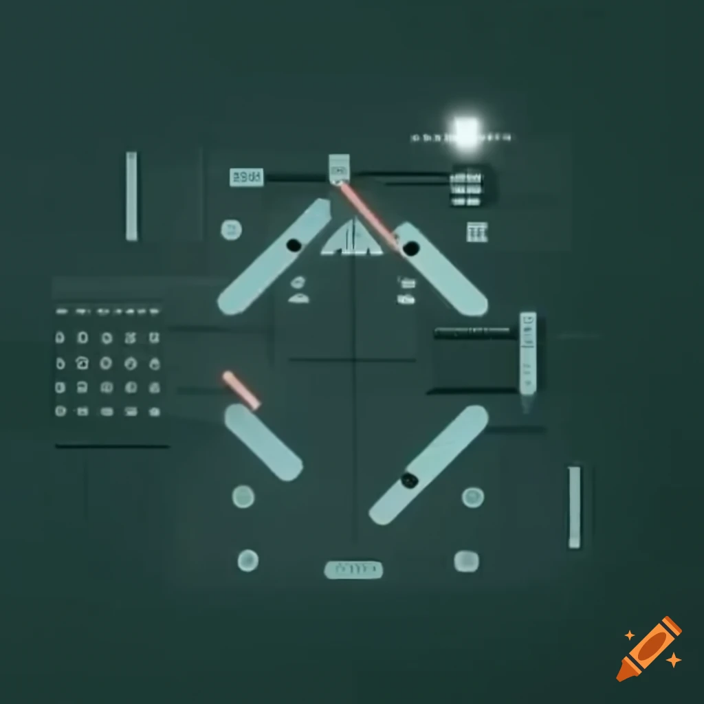 abstract design of spreading circuit paths