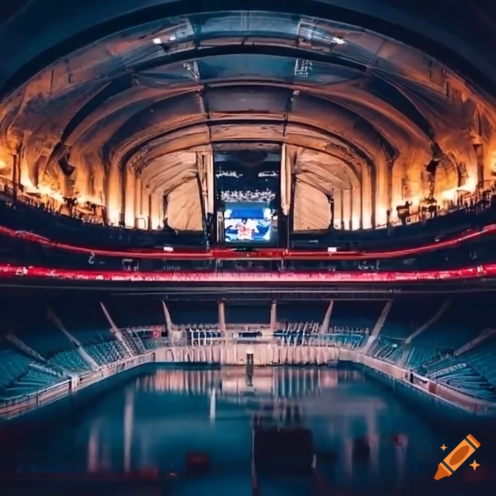 image of an ice hockey stadium