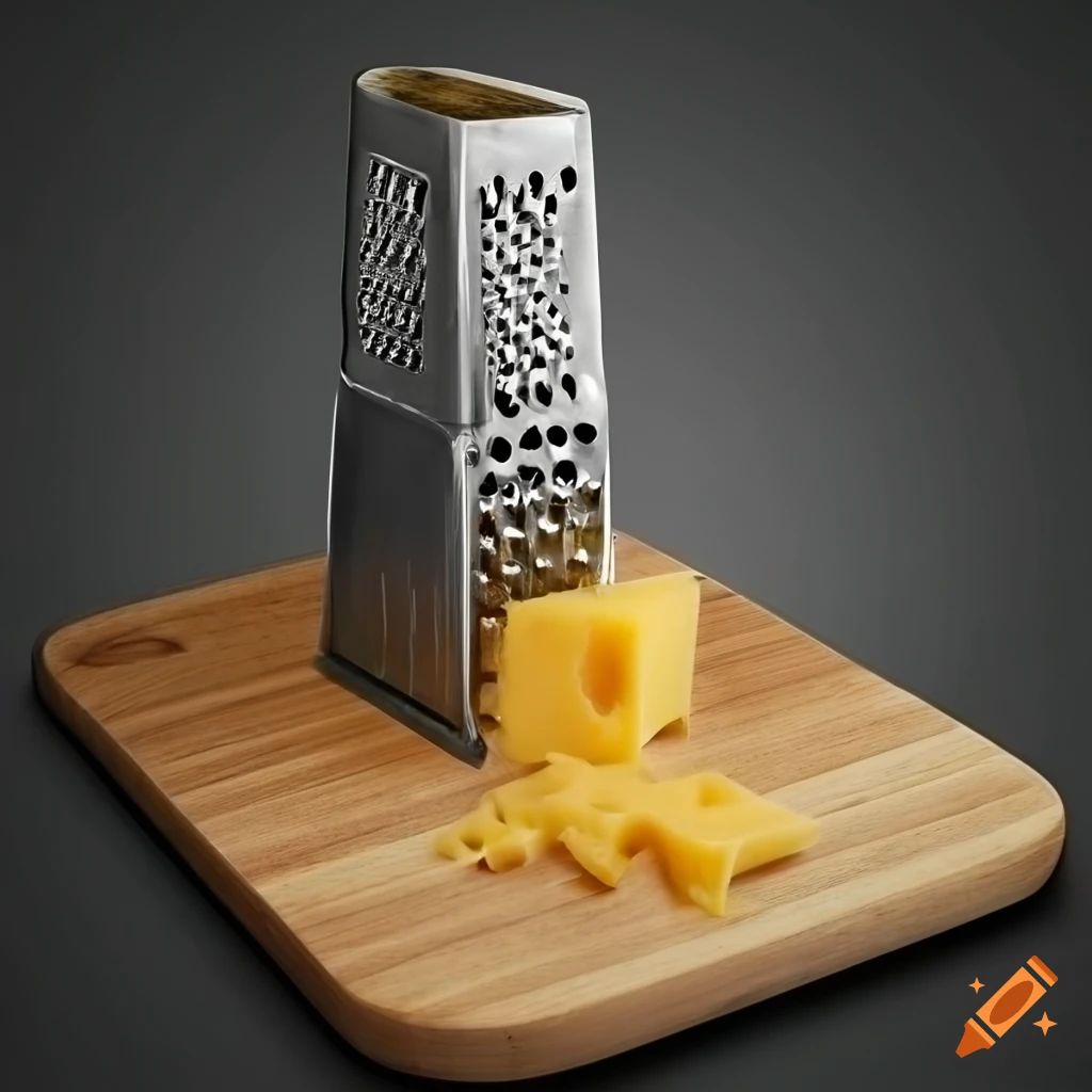 A cheese grater on Craiyon