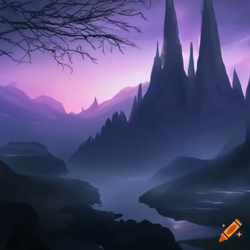 fantasy landscape artwork