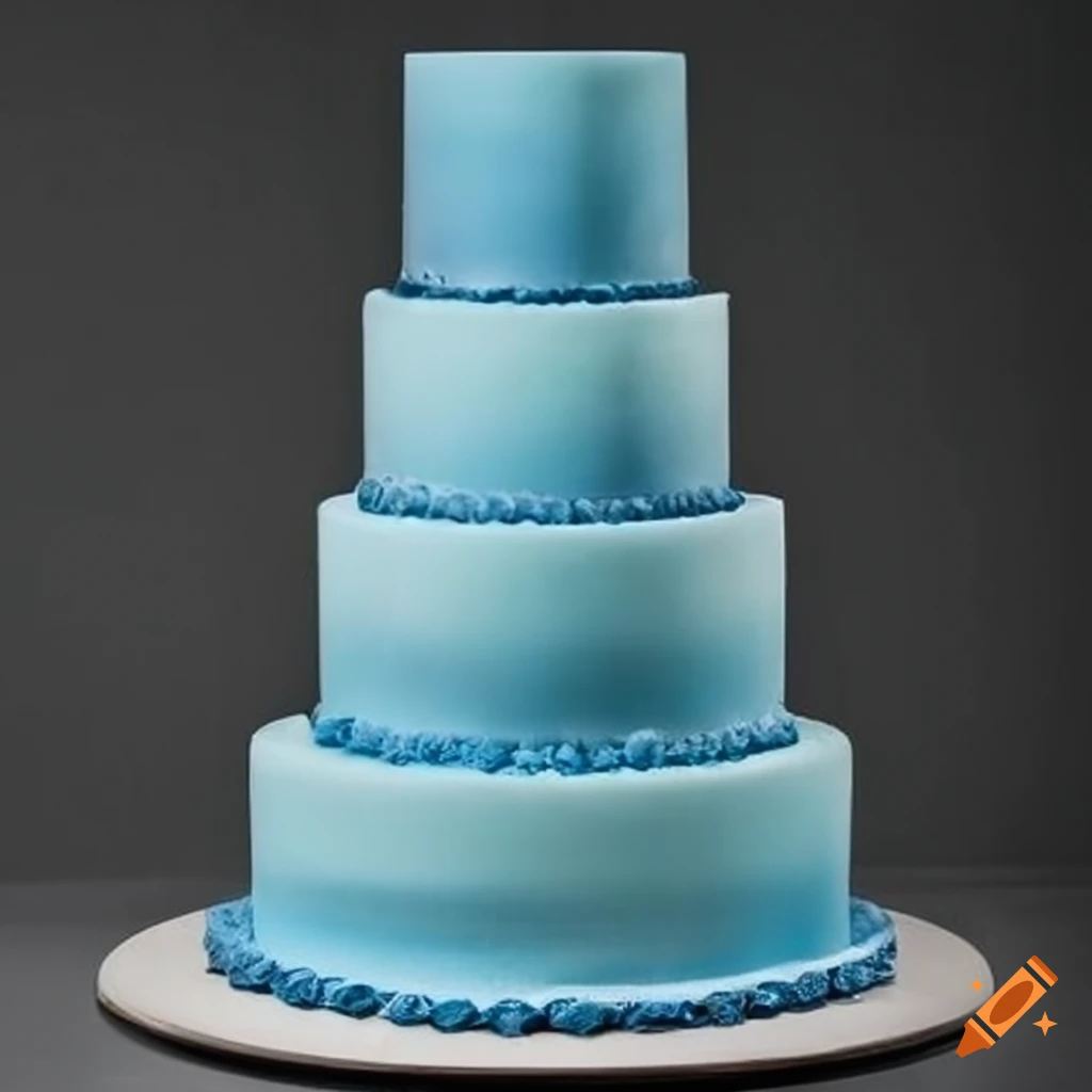 Frosty Blue, 3 tier cake with sugar flower sprays incorporating roses,  anemones, brunia, … | Wedding cake dusty blue, Wedding cakes with flowers, Wedding  cakes blue