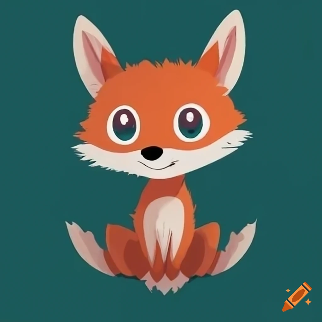 image of a young fox
