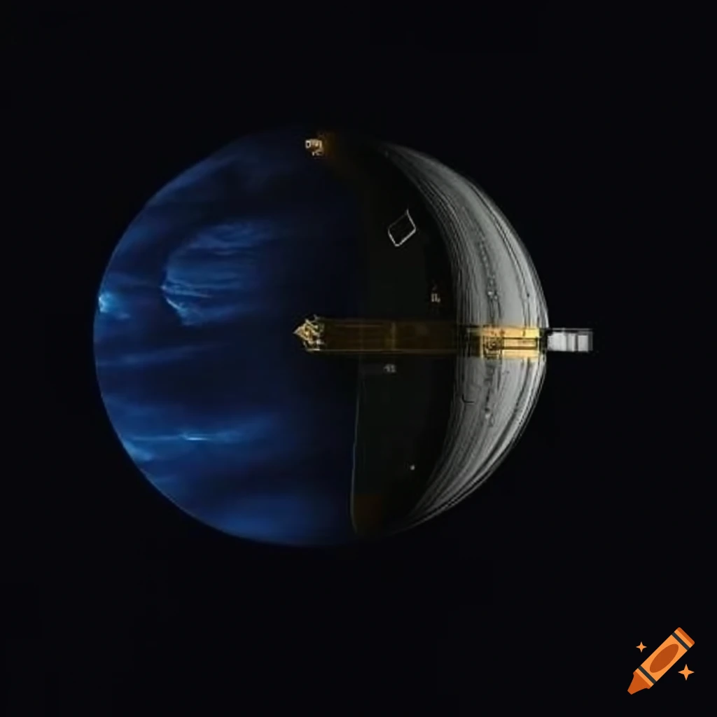 satellite in space