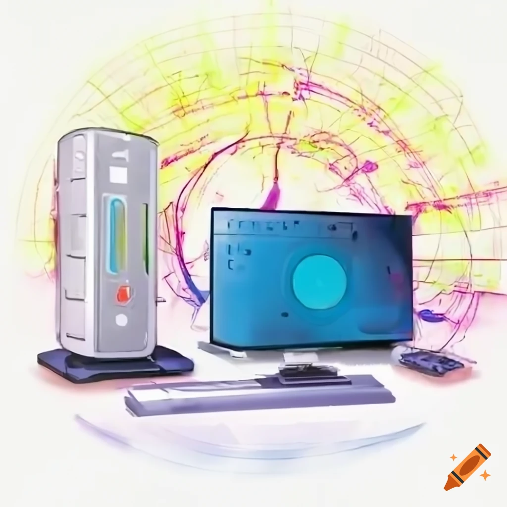ultra realistic depiction of TCP IP network connections