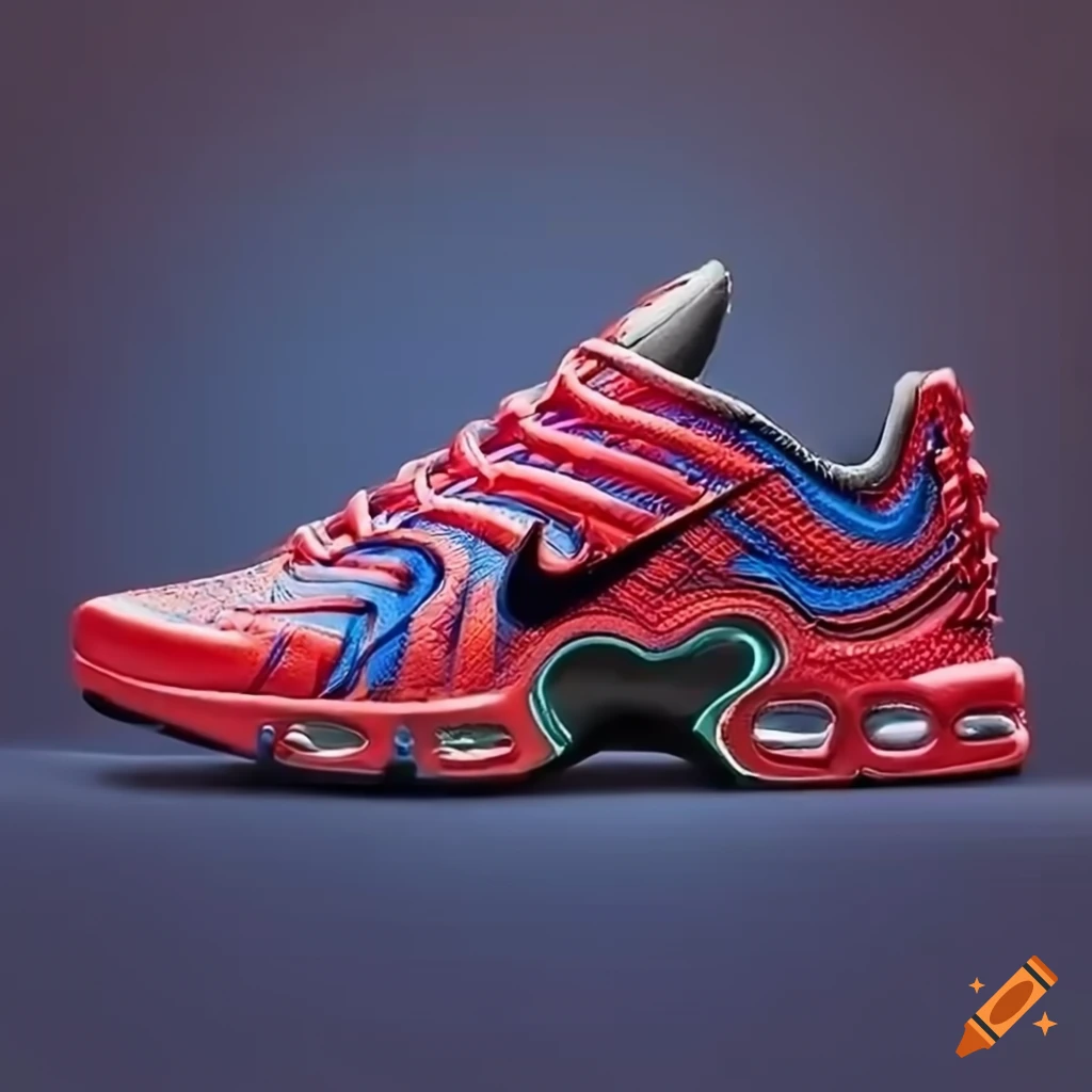 Tn nike shoes with spider-man design
