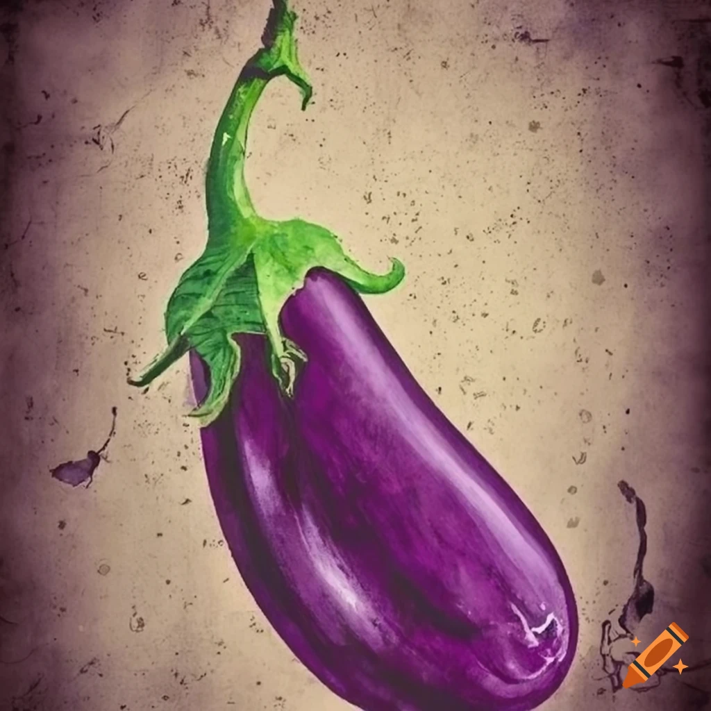 Eggplant Drawing PNG Transparent Images Free Download | Vector Files |  Pngtree