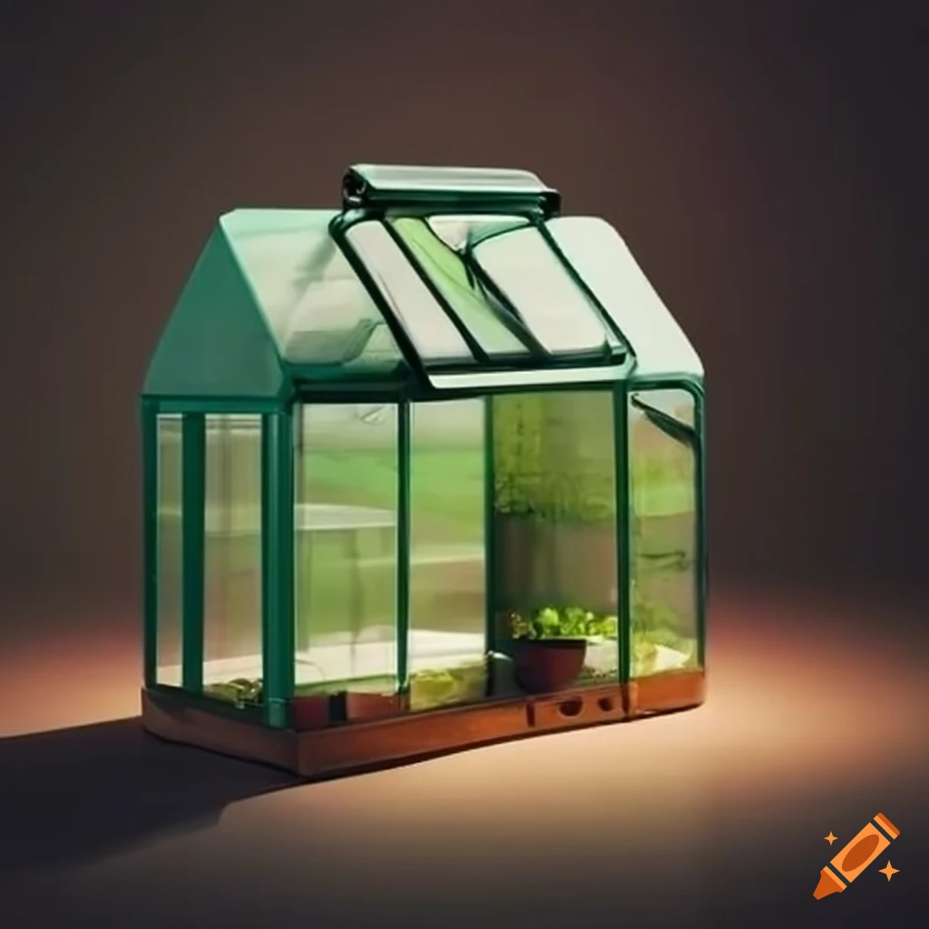 portable mini greenhouse with smart technology