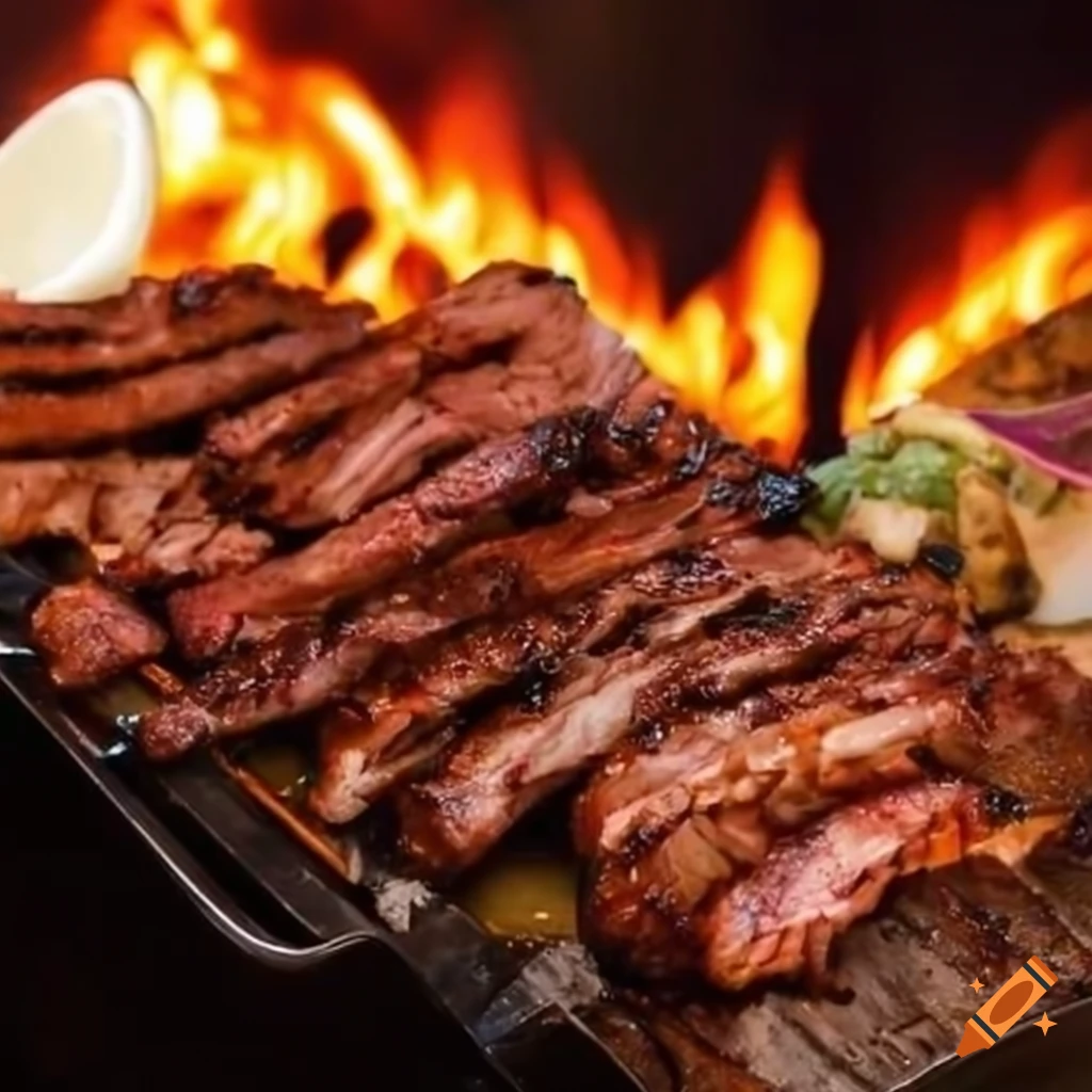 Arab American BBQ restaurant exterior