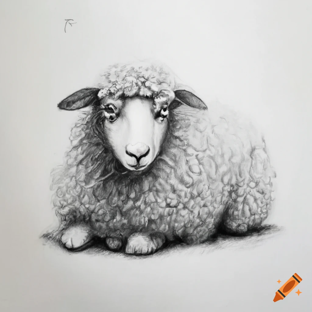 How To Draw a Sheep - EASY Drawing Tutorial!