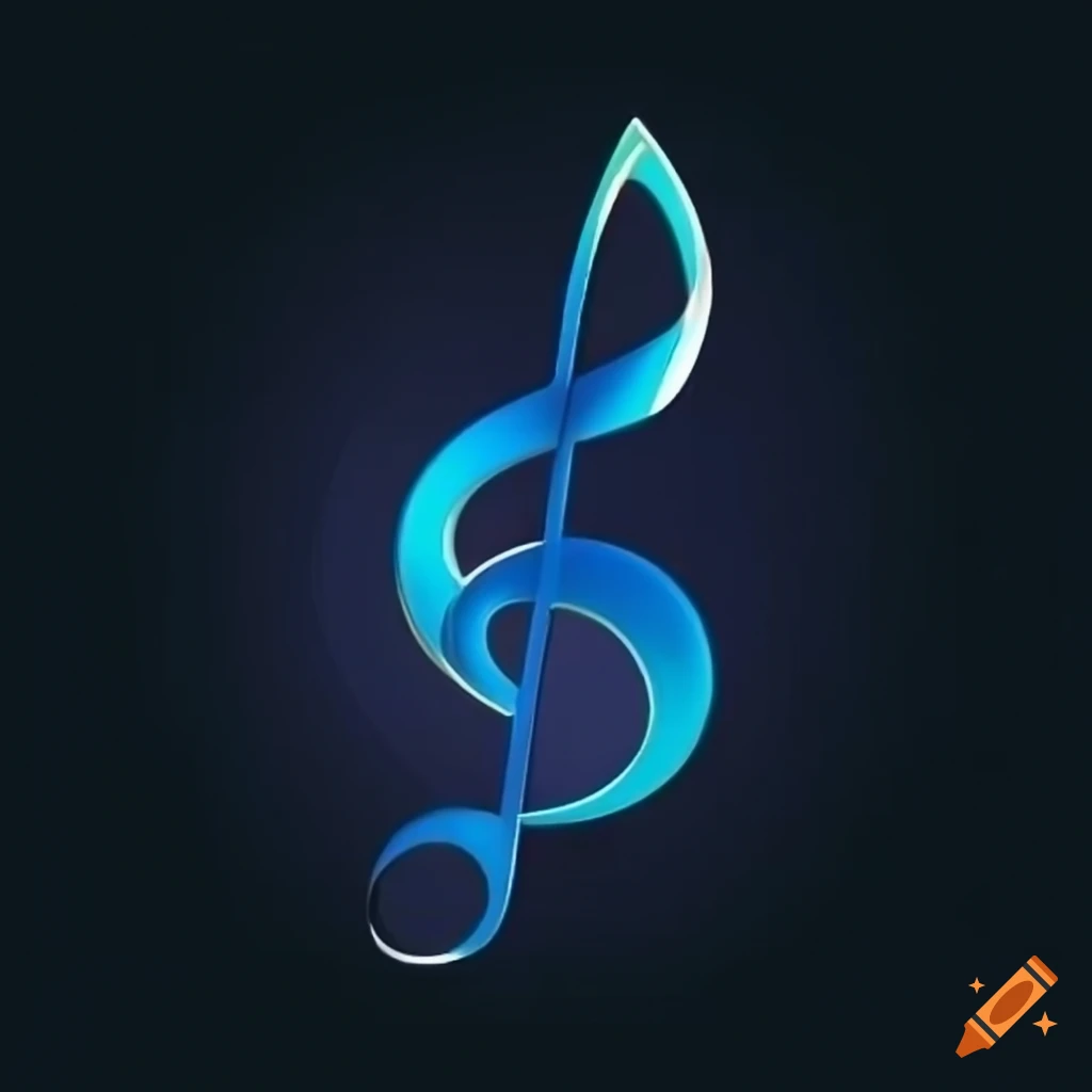 Music company logo on a stylish vector boat illustration on Craiyon