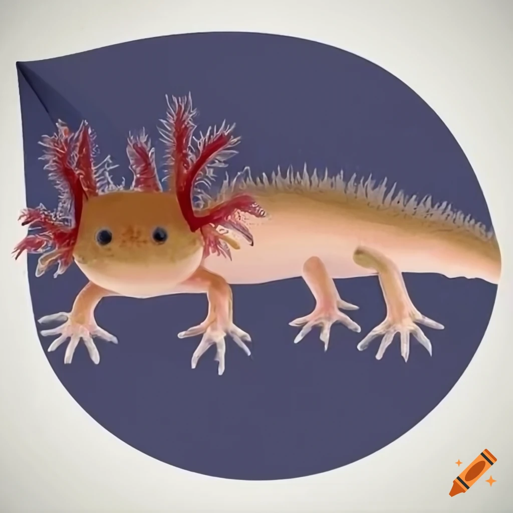 axolotl on a flag