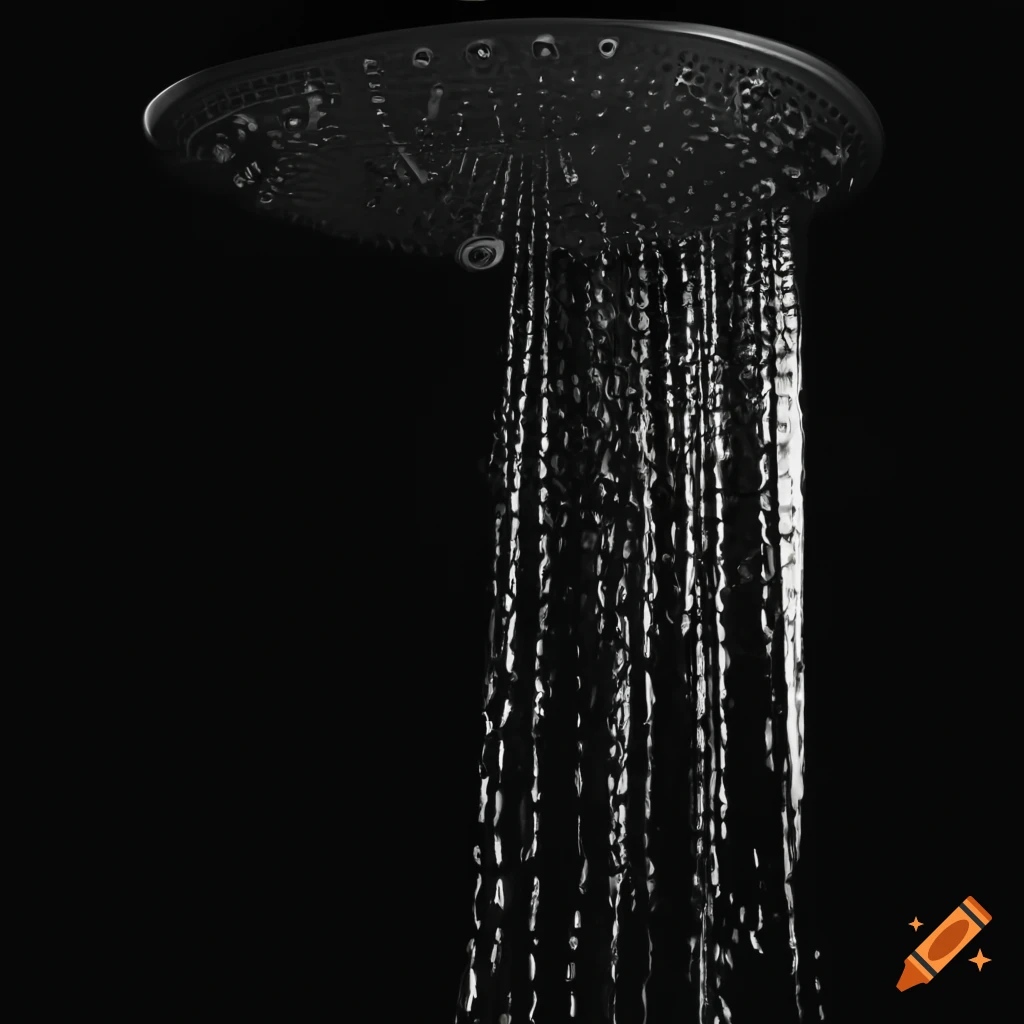 beautiful shower in a modern bathroom