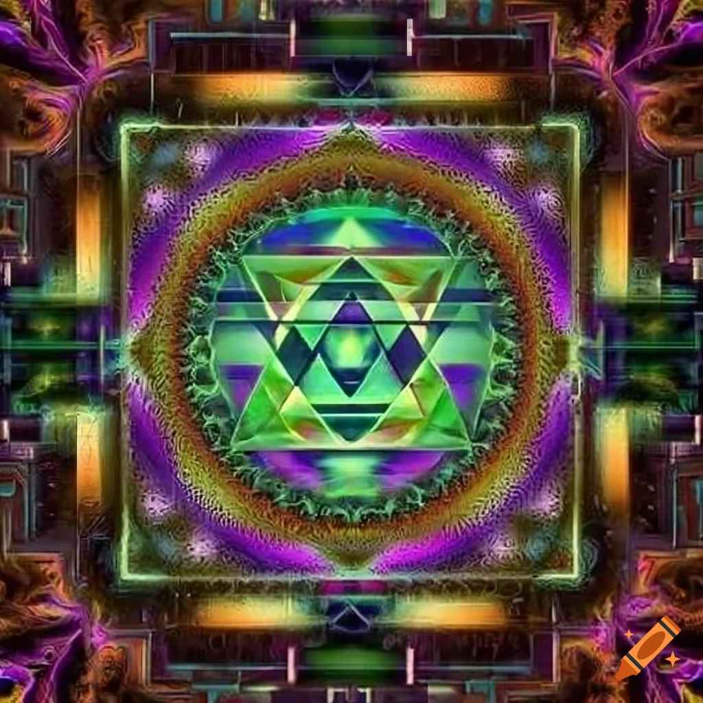 fractal yantra symbol