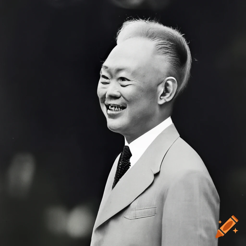 Lee kuan yew, first prime minister of singapore on Craiyon