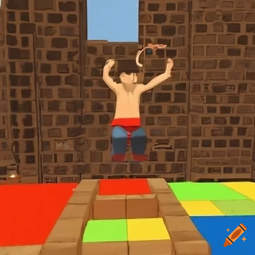 image of a parkour minigames challenge