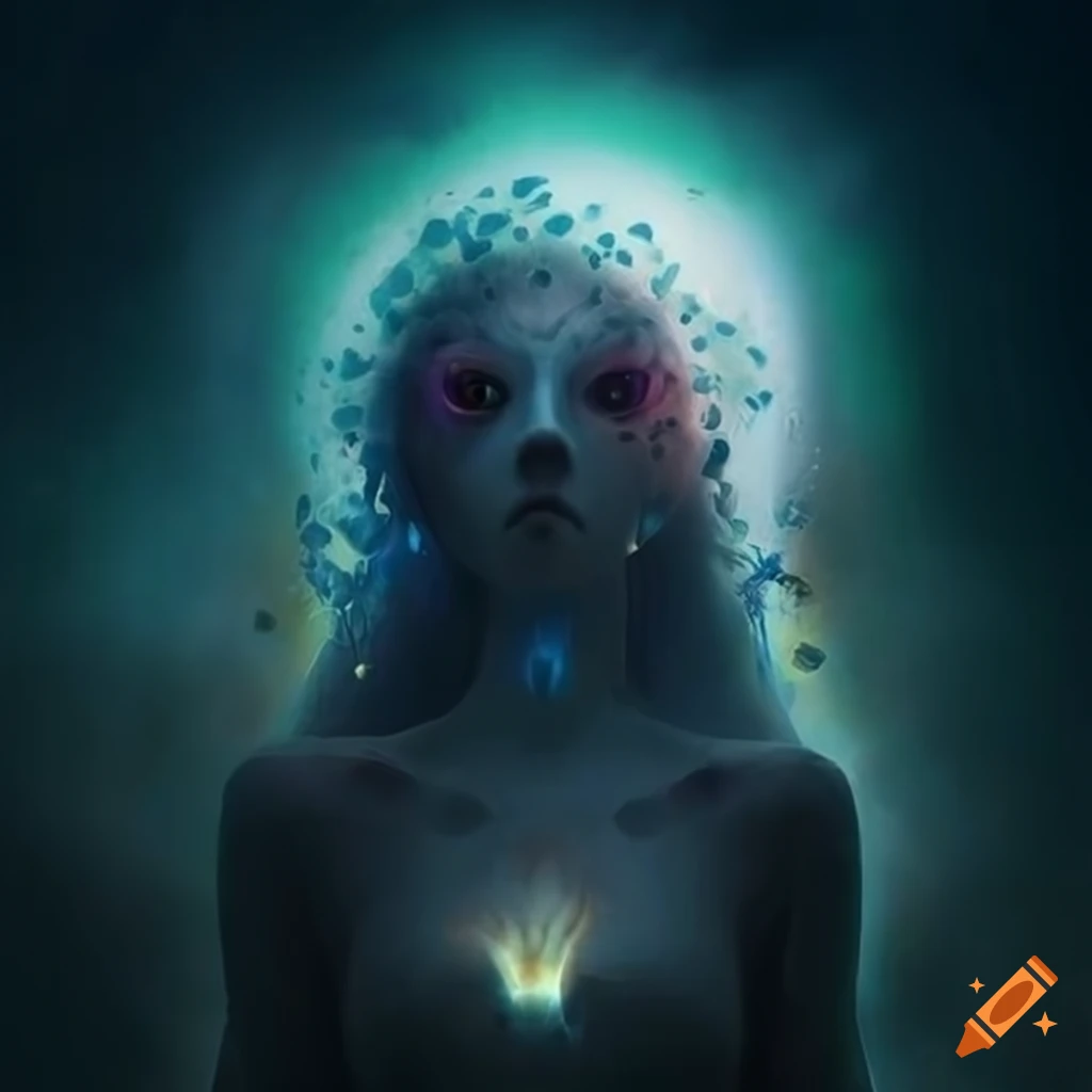 Cyan Space On Craiyon