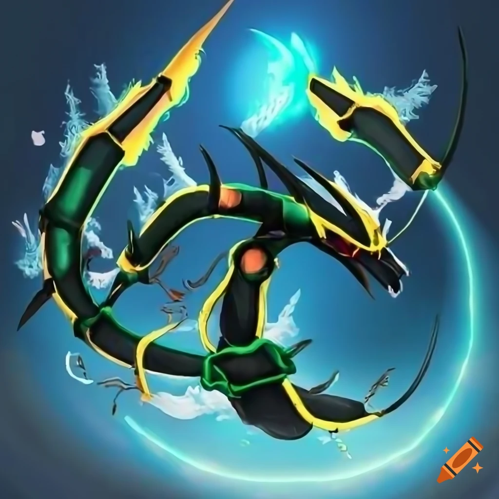 Shiny Rayquaza  Rayquaza wallpaper, All legendary pokemon, Pokemon