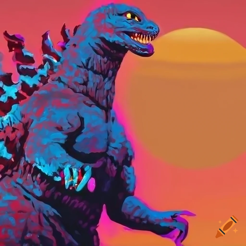 Premium Vector | Cute godzilla gushes fire at kong cartoon icon  illustration. | Godzilla wallpaper, King kong vs godzilla, Godzilla tattoo