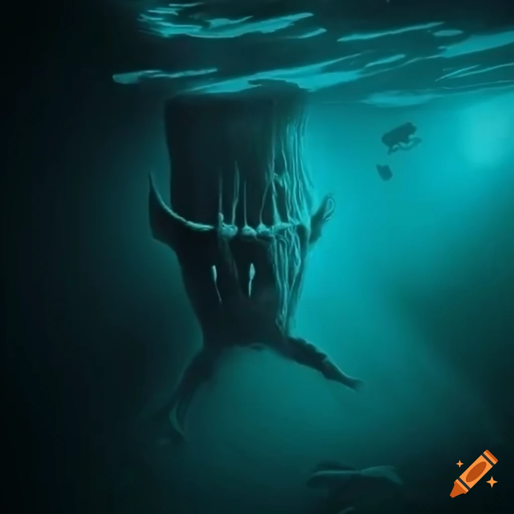 Poster For The Horror Film Thalassophobia Drive On Craiyon