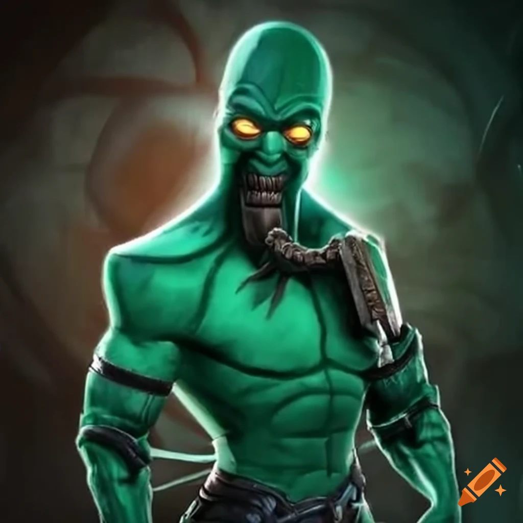 Cthulhu as a Mortal Kombat character
