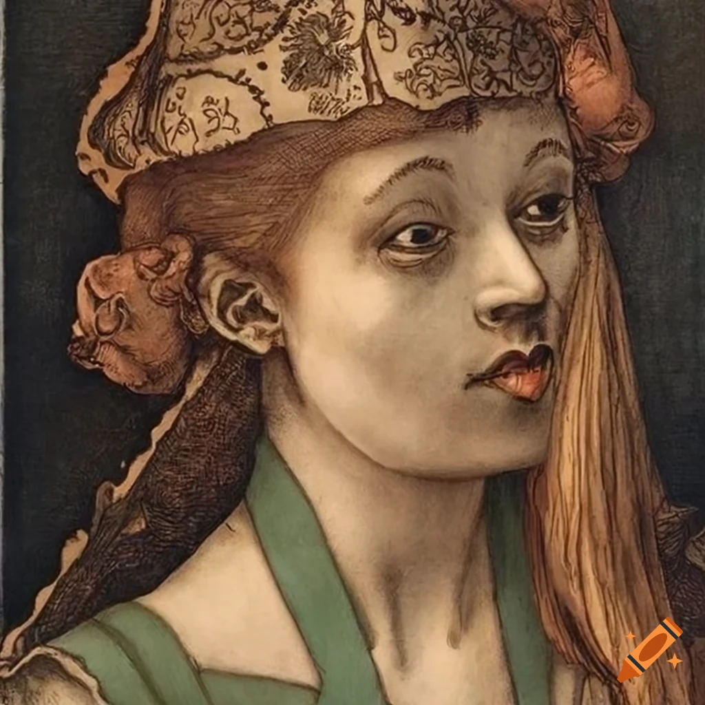 artwork-combining-elements-of-durer-carrington-rockwell-and-dulac-on