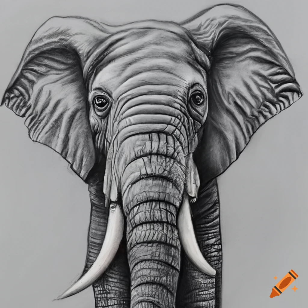 Elephant Drawing Vector Art, Icons, and Graphics for Free Download-saigonsouth.com.vn