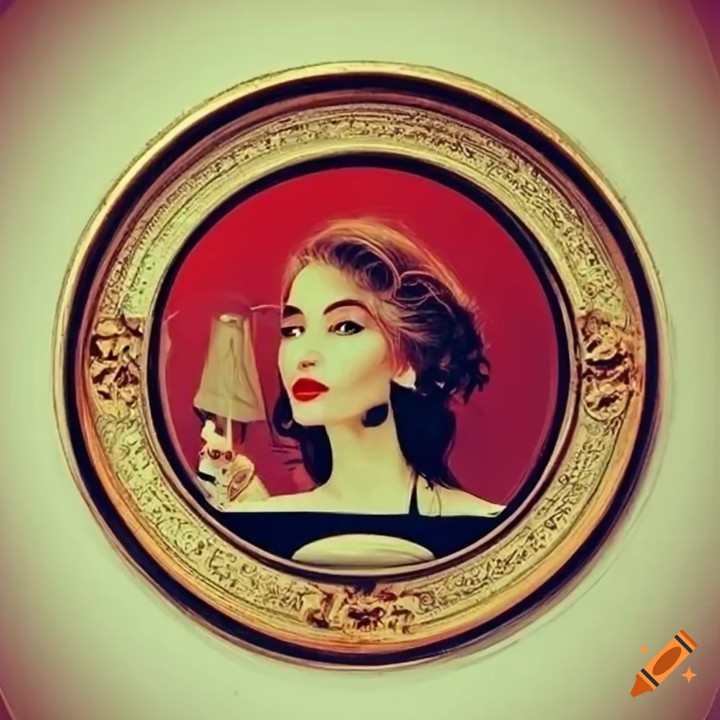 retro-logo-with-a-woman-holding-recycled-vintage-objects-on-craiyon