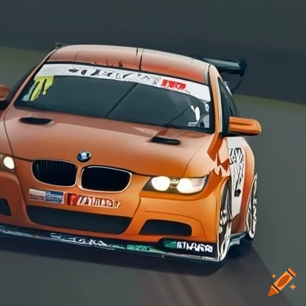 poster of a BMW 320si e90 from WSR Team RAC