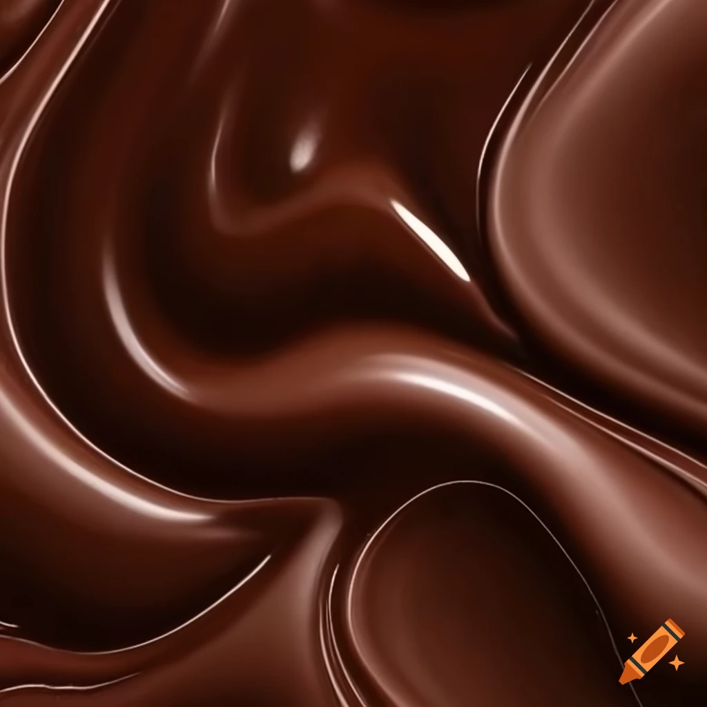 Visually appealing liquid chocolate on Craiyon