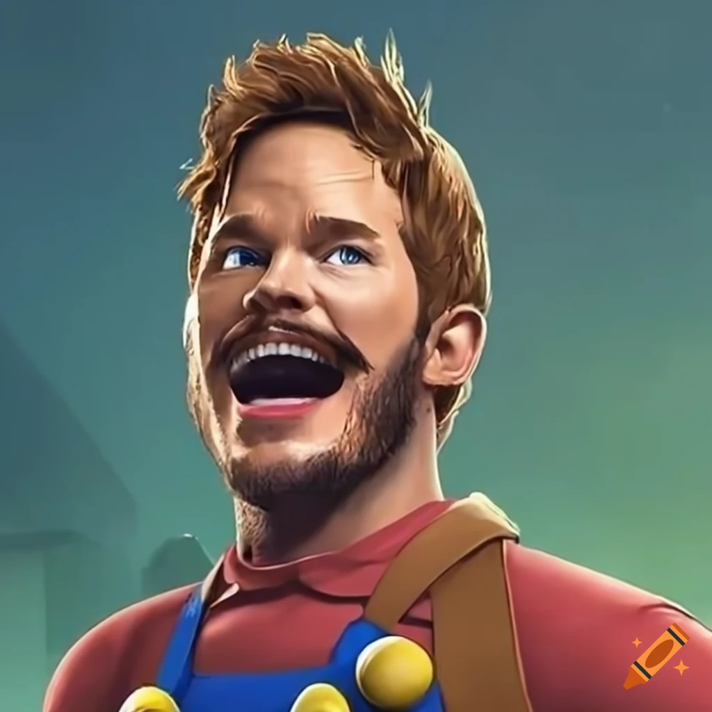 Chris Pratt as Super Mario Bros character