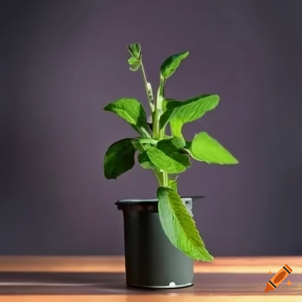 salvia divinorum plant on a table