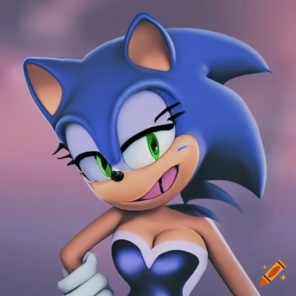 Sonic The Hedgehog Characters Having A Fashion Discussion On Craiyon